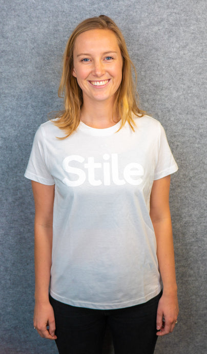 White women's Stile Tee